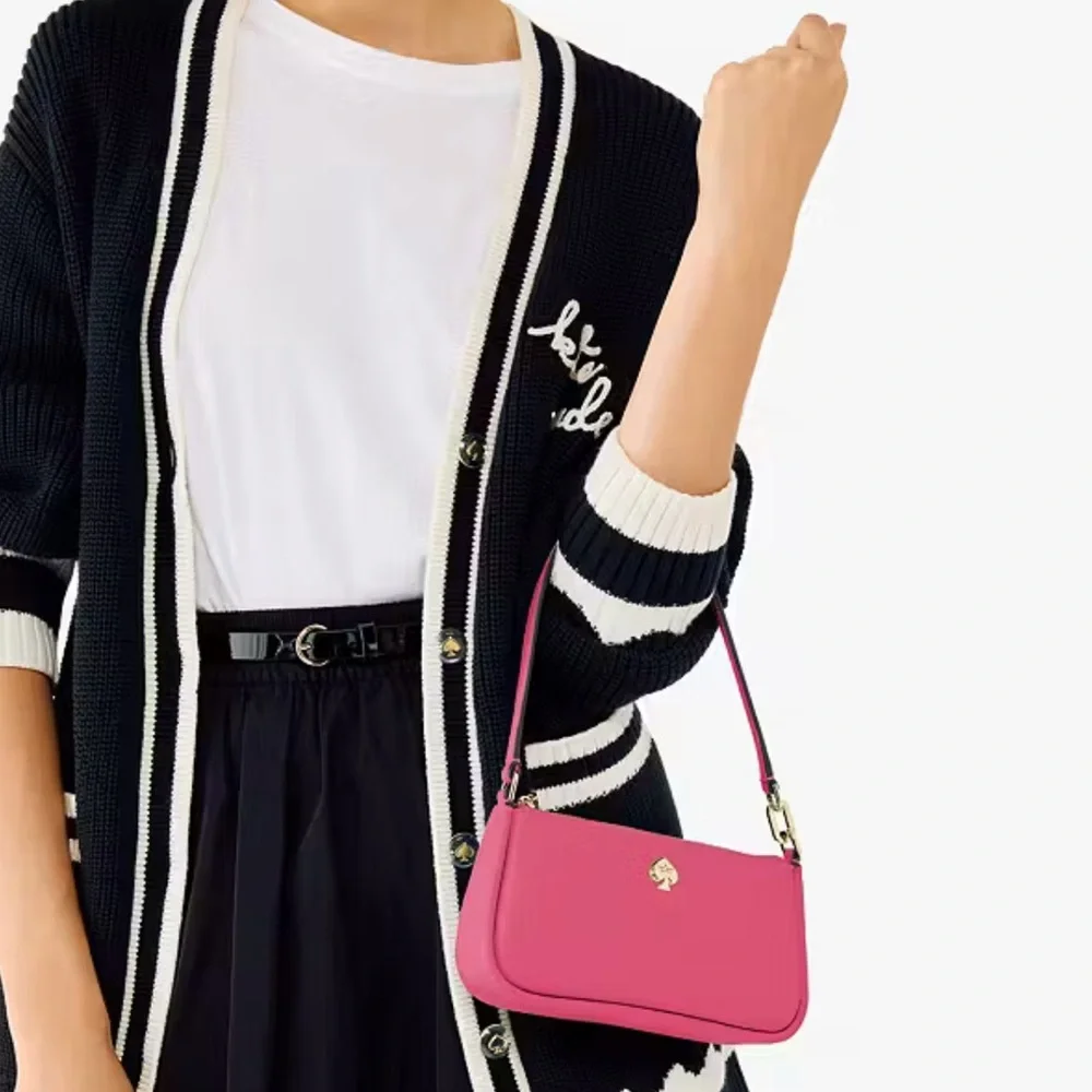 Kate Spade Kayla Convertible Wristlet Rose Oil Pink - Picture 11 of 13